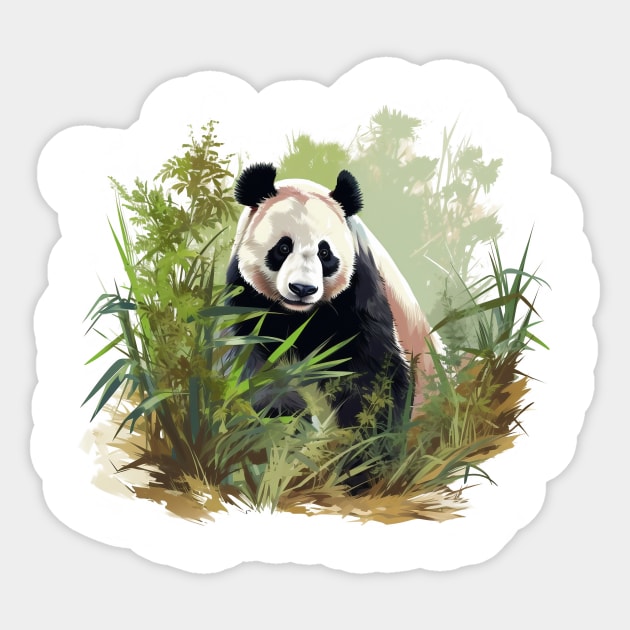 Giant Panda Sticker by zooleisurelife